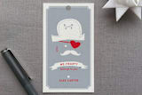 "Pirate Heart" - Gift Tags in Wedgewood by Jen - Front