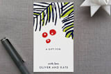 "Modern Pine" - Gift Tags in Navy by Oscar and Emma - Karly Depew - Front