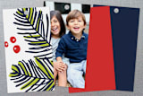 "Modern Pine" - Gift Tags in Navy by Oscar and Emma - Karly Depew - Back of Tag Options