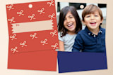 "Vintage Post" - Gift Tags in Navy by Tanya Lee of Frooted Design - Back of Tag Options