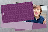 "XO" - Gift Tags in Grape by Lauren Chism - Back of Tag Options