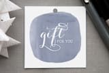 "Simply Baby" - Gift Tags in Lilac by Penelope Poppy - Front