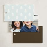 "Petite Rattle" - Gift Tags in Cornflower by Robin Ott - Back Designs