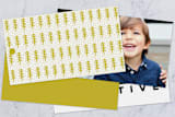 "Scandi Holiday" - Gift Tags in Artichoke by Beth Schneider - Back of Tag Options