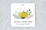 "Botanical" - Gift Tags in Daffodil by Beth Schneider - Front