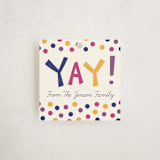 "Yay!" - Gift Tags in Jewel by Kacey Kendrick Wagner - Front
