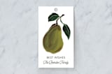 "Winter Pear" - Gift Tags in Pear by Sarah Fitzgerald - Front