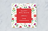 "Holiday Bloom" - Gift Tags in Christmastime by Erica Krystek - Front