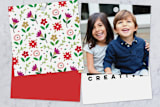 "Holiday Bloom" - Gift Tags in Christmastime by Erica Krystek - Back Designs