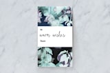 "Watercolour leaves pattern" - Gift Tags in A - Navy by Oana Prints - Front