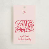 "little lala" - Gift Tags in Blush by Carrie ONeal - Front