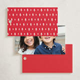 "Tree Grid" - Gift Tags in Holly by Annie Shapiro - Back Designs