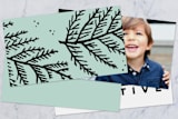 "Big Bold Christmas Branches" - Gift Tags in Minty by Kelsey Mucci - Back of Tag Options