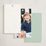 "Main Street" - Gift Tags in Snow by Julie Murray - Back Designs