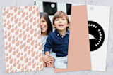 "Roseate" - Gift Tags in Blush by Marabou Design - Back of Tag Options