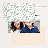 "Garden Rose Vine" - Gift Tags in Blush by Alethea and Ruth - Back of Tag Options