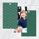 "Festive Branches" - Gift Tags in Pear by Gina Grittner - Back of Tag Options