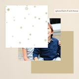 "Starry Celebration" - Gift Tags in Gold by Lori Wemple - Back of Tag Options