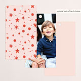 "My Favorite Things" - Gift Tags in Cranberry by Paper Raven Co. - Back of Tag Options