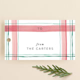 "Fun plaid" - Gift Tags in Plaid by Creo Study - Front