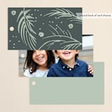 "Luxe branches" - Gift Tags in Fern by Lucrecia Caporale - Back of Tag Options