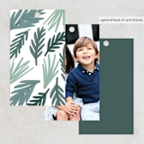 "Ornament Modern" - Gift Tags in Cinnamon by Angel Walker - Back of Tag Options