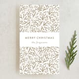 "Winter Sprigs 1" - Gift Tags in Marshmallow by Iveta Angelova - Front