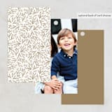 "Winter Sprigs 1" - Gift Tags in Marshmallow by Iveta Angelova - Back of Tag Options