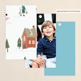"winter town" - Gift Tags in Frost by Elizabeth Bishop - Back of Tag Options