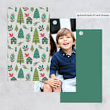 "Bird, house and tree" - Gift Tags in Pine by Tatjana Koraksic - Back of Tag Options