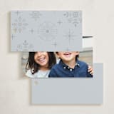 "Festive Snowflakes" - Gift Tags in Frozen by Sara Cooper - Back of Tag Options