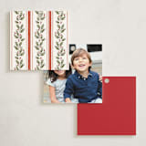 "Holly Monogram" - Gift Tags in Holly Berry by Wildfield Paper Co - Back of Tag Options
