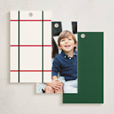 "Holiday Cocktail" - Gift Tags in Evergreen by Baumbirdy - Back of Tag Options