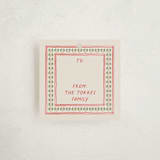 "Little Details" - Gift Tags in Santa by Claudia Orengo - Front