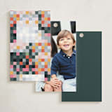 "New Year Disco" - Gift Tags in Champagne by Pixel and Hank - Back of Tag Options