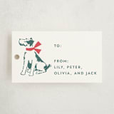"Present Pawfect" - Gift Tags in Evergreen by Megan Davis - Front