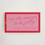 "cotillion" - Gift Tags in Petal by Megan Davis - Front
