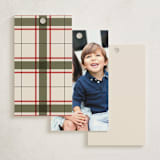 "Simple Sprig" - Gift Tags in Toasted Almond by Kate Ahn - Back of Tag Options