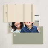 "evergreen garlands" - Gift Tags in Eggnog by Rebecca Durflinger - Back of Tag Options