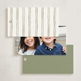 "Handwritten" - Gift Tags in Moss by Cass Loh - Back of Tag Options