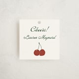 "Cheery Cherry" - Gift Tags in Cherry by Inkblot Design - Front