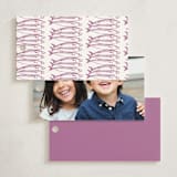 "Sardines" - Gift Tags in Plum by Megan Davis - Back of Tag Options