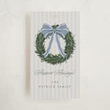 "Cape May Charm" - Gift Tags in Powder by Everett Paper Goods - Front