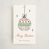 "Bright Ornaments" - Gift Tags in Festive by Erin German - Front