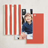 "Bright Ornaments" - Gift Tags in Festive by Erin German - Back of Tag Options