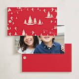 "Ski Time" - Gift Tags in Sage by Jen Ramsey - Back of Tag Options