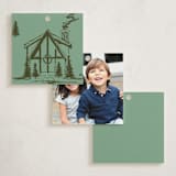 "Christmas Cabin" - Gift Tags in Pine by Jen Ramsey - Back of Tag Options