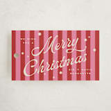 "Retro Candy Stripe" - Gift Tags in Ribbon Candy by Wildfield Paper Co - Front