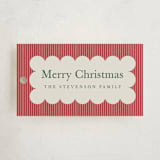 "Charm" - Gift Tags in Cherry by Nicoletta Savod - Front
