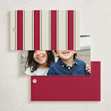 "Polka Dot Frame" - Gift Tags in Stocking by Robert and Stella - Back of Tag Options